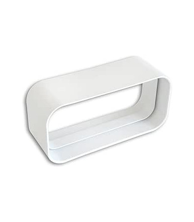 La ventilation par3823b Grille de ventilation en plastique rectangulaire  380 x 230 mm encastrable, blanc : : Bricolage