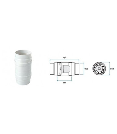 Fan for cooker-hoods Ø mm 100-120 -La Ventilazione