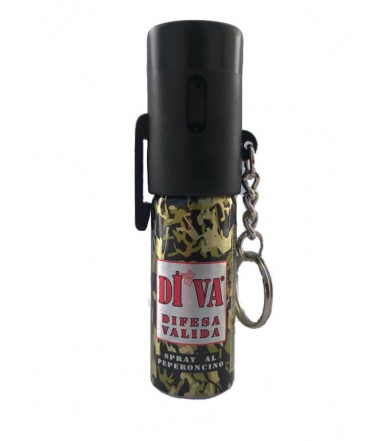 Spray antiaggressione al peperoncino DiVa