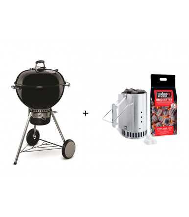 Special offer Barbecue Weber Master-Touch GBS E-5750 with starter chimney kit 17631
