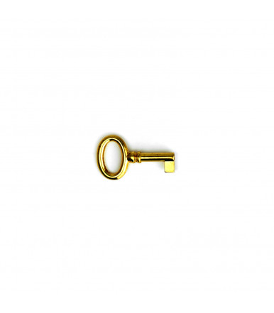 Chiave universale fissa 62 mm per serratura armadio e mobile colore oro