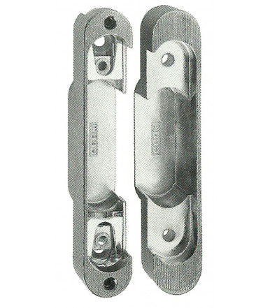 Basetta di regolazione per cerniere fisse da incasso per porte Ceam Art.800 foro 121,9x21,7 mm