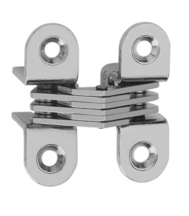 Ceam invisible oval recessed hinges for furniture hole 39,3x13 mm Art.504