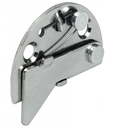 Spring lock for drawer locking