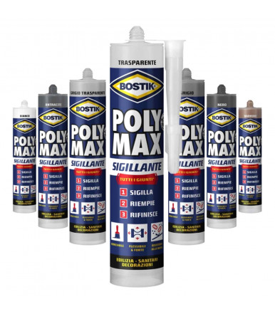 Sellador y adhesivo universal Bostik Poly Max Sigillante