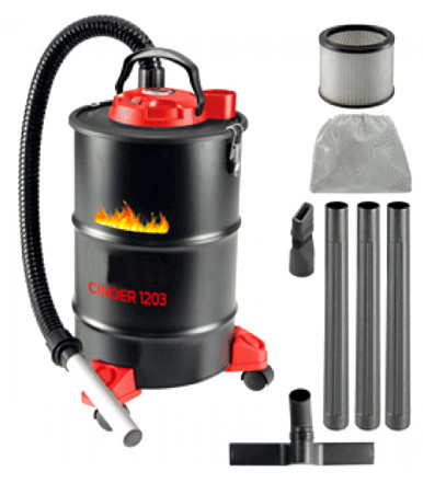 Ash vacuum cleaner 20 Liter 1200W for hot ash CINDER 1203 Valex