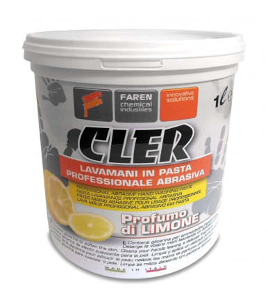 Professional abrasive hand cleaning paste CLER - 176001, 1 Kg