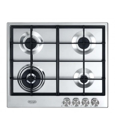 Placas de cocción de gas 60 cm 4 quemadores De' Longhi NSL 460 X