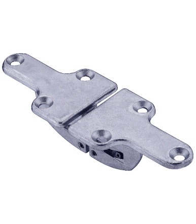 Hinge for flip-top table for panel thickness 24 mm