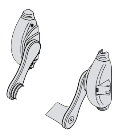 Panic exit device 59010 rim version with locking up to 3 points Cisa