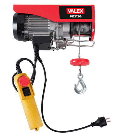 Paranco elettrico 500W portata max 200 Kg Valex PE212G