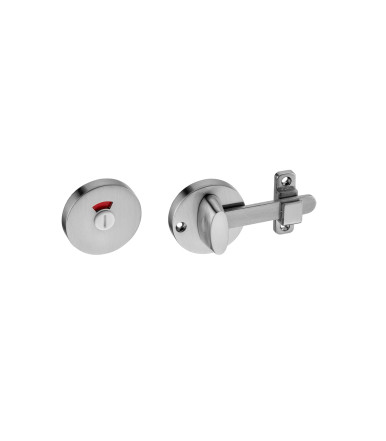 Stainless steel closure for bathroom door with JNF indicator code SM.02039