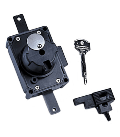 Road cabinet lock Conchiglia with pin key 630 triple lockable SCR86/X/630