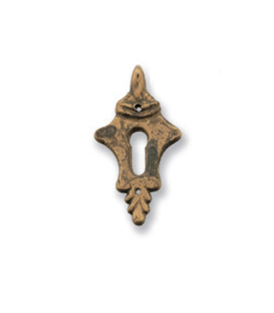 Antique Bronze Ornamental Escutcheon for Furniture