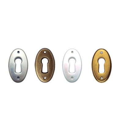 Bochette ovale classique pour serrures