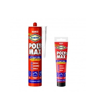 benzine Vijandig verlangen Bostik Poly Max Original white adhesive and sealant