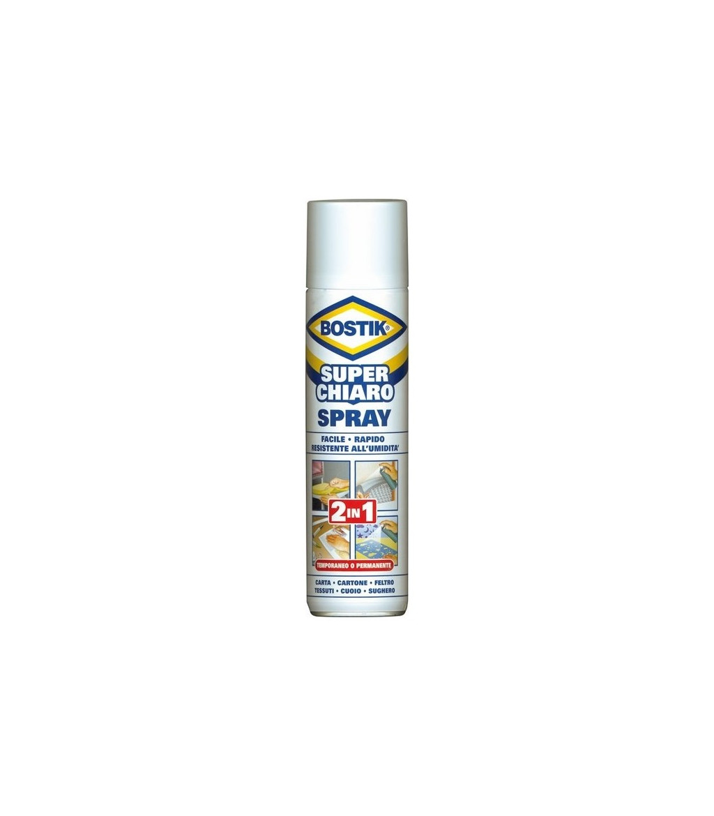Bostik Superchiaro spray universal adhesive spray