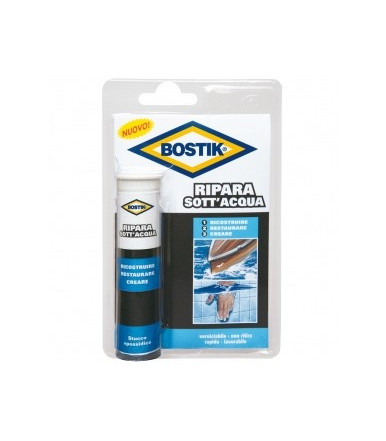 Stucco epossidico in stick Bostik Ripara Sott'acqua