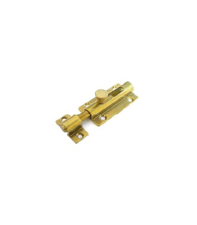Brass shaped bolt  with spring art 232