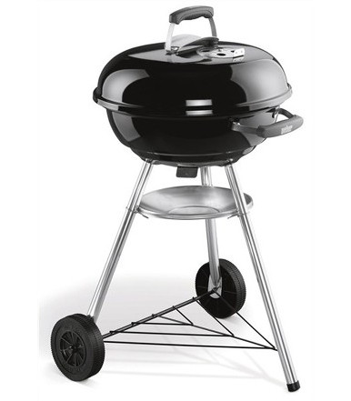 Barbacoa de carbón Weber Compact Kettle Ø 47 Black