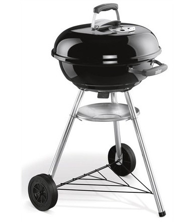 Barbecue a carbone Weber Compact Kettle Ø 47 Black