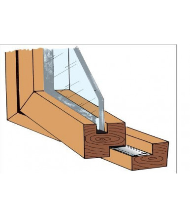 Guarnizione Lamella parafreddo in acciaio inox mm.18