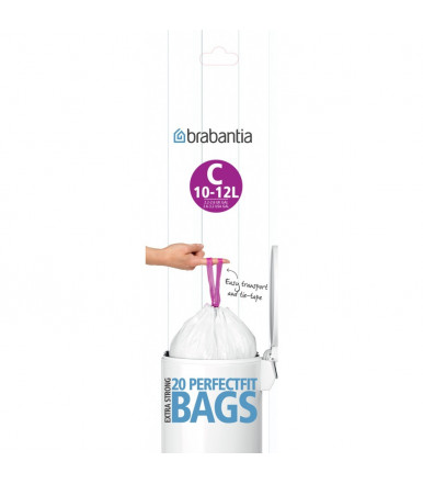 Brabantia 20 waste bags roll C-10/12L