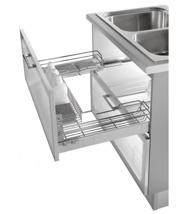 Undersink drawer basket Inoxa 3207