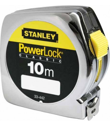 Mètre ruban Stanley Powerlock Classic 10 mètres