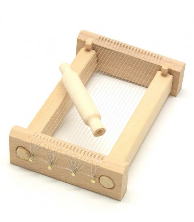 Chitarra in miniatura in legno di faggio artigianato abruzzese