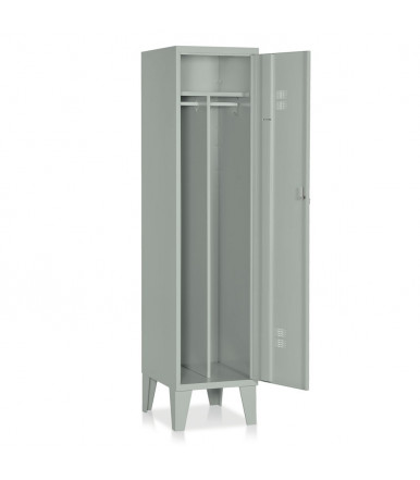 Locker 1 unit with partition painted steel E520