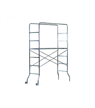 Marchetti Supertrio scaffold galvanized steel H2,18 M 1 worktop and 2 wheels 