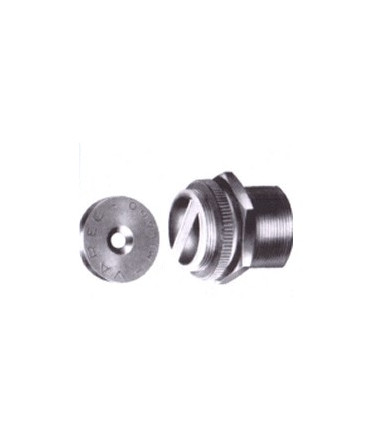 Threaded round magnet with RMCO 18 nut with counter
