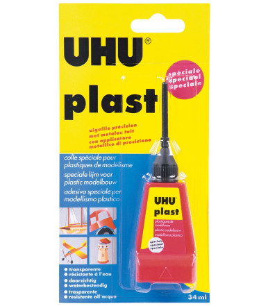 UHU PLAST Colla per plastica speciale modellismo 30gr