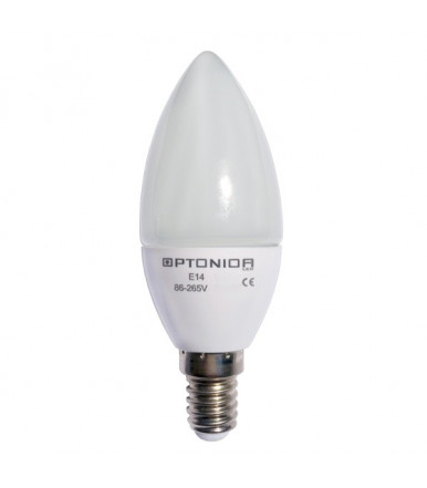 Optonica Led - LED lamp - 6W E14 4500K 