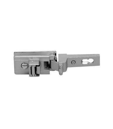 Glass hinge CF01024, rectangular plate 62x31 UCC