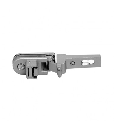 Glass hinge CF01027 rounded plate 58x27 UCC