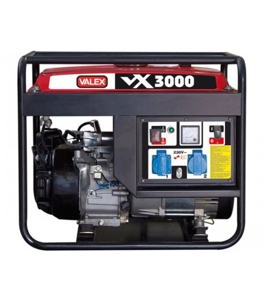 Generatore 4 tempi OHV 2,8 kW Valex Linea Rossa VX3000