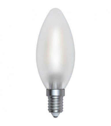 Lampadina oliva satinata LED - 4W E14 3000K Serie Filamento Led SkyLighting