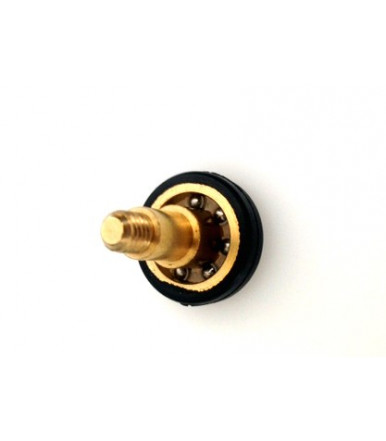 Wheel with nylon coated brass bearing TRO 22/6 with Tric screw